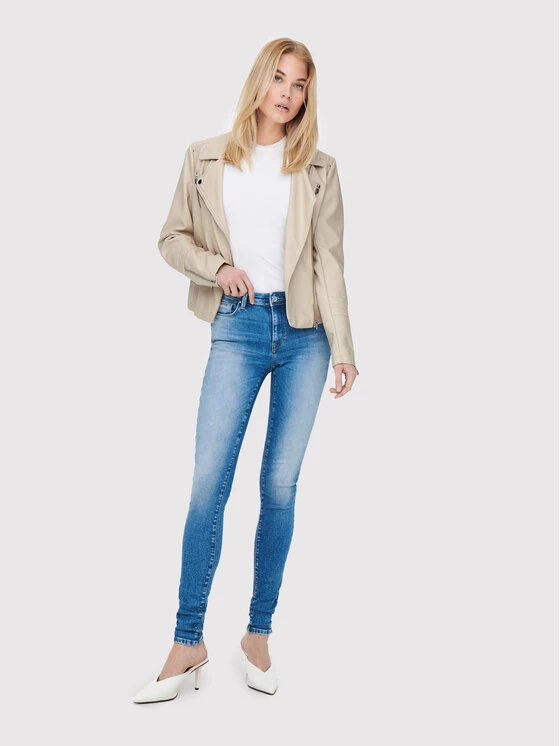 ONLY Γυναίκες Μεταβατικά Μπουφάν Μπουφάν από απομίμηση δέρματος Gemma 15153079 Μπεζ Regular Fit 4 ONLY Γυναίκες Μεταβατικά Μπουφάν Μπουφάν από απομίμηση δέρματος Gemma 15153079 Μπεζ Regular Fit - Image 2