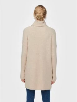 ONLY Γυναίκες Πλεκτά Φορέματα Φόρεμα υφασμάτινο Jana 15140166 Μπεζ Regular Fit -Φτηνός Only Κατάστημα unnamed file 698