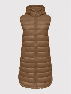 ONLY Γυναίκες Γιλέκα Γιλέκο Melody 15258350 Καφέ Regular Fit