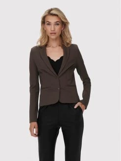 ONLY Γυναίκες Σακάκια & Μπλέιζερ Μπλέιζερ Poptrash 15153144 Καφέ Regular Fit