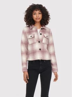 ONLY Γυναίκες Μεταβατικά Μπουφάν Μπουφάν μεταβατικό Lou 15208838 Ροζ Regular Fit