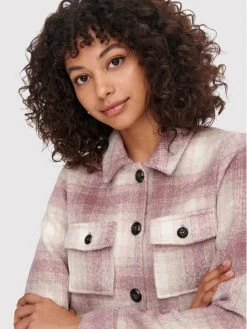 ONLY Γυναίκες Μεταβατικά Μπουφάν Μπουφάν μεταβατικό Lou 15208838 Ροζ Regular Fit -Φτηνός Only Κατάστημα unnamed file 743