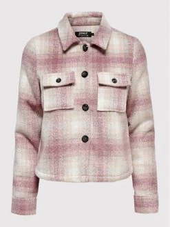 ONLY Γυναίκες Μεταβατικά Μπουφάν Μπουφάν μεταβατικό Lou 15208838 Ροζ Regular Fit -Φτηνός Only Κατάστημα unnamed file 744