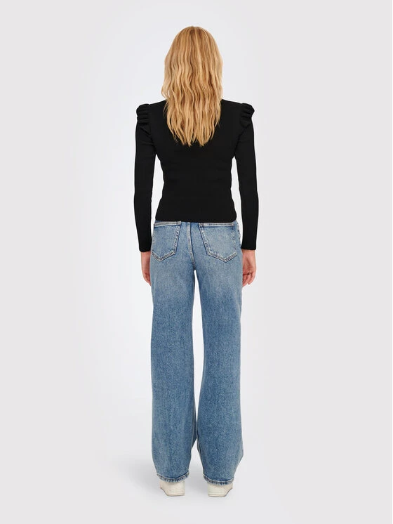 ONLY Γυναίκες Πουλόβερ Sia 15262455 Μαύρο Slim Fit 5 ONLY Γυναίκες Πουλόβερ Sia 15262455 Μαύρο Slim Fit - Image 3