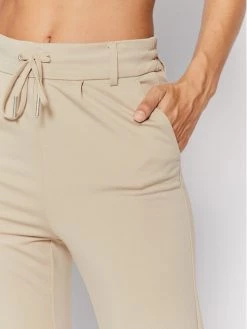 ONLY Γυναίκες Υφασμάτινα Παντελόνια Παντελόνι υφασμάτινο Poptrash 15115847 Μπεζ Slim Fit -Φτηνός Only Κατάστημα unnamed file 809