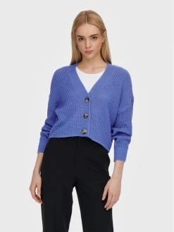 ONLY Γυναίκες Ζακέτες Ζακέτα Carol 15211521 Μπλε Relaxed Fit