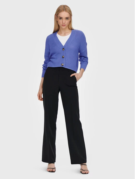 ONLY Γυναίκες Ζακέτες Ζακέτα Carol 15211521 Μπλε Relaxed Fit 4 ONLY Γυναίκες Ζακέτες Ζακέτα Carol 15211521 Μπλε Relaxed Fit - Image 2