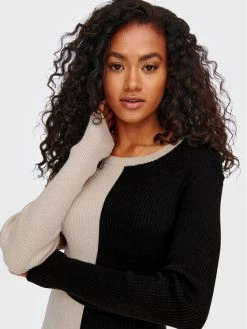 ONLY Γυναίκες Πλεκτά Φορέματα Φόρεμα υφασμάτινο Block 15259574 Έγχρωμο Slim Fit -Φτηνός Only Κατάστημα unnamed file 84