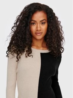 ONLY Γυναίκες Πλεκτά Φορέματα Φόρεμα υφασμάτινο Block 15259574 Έγχρωμο Slim Fit -Φτηνός Only Κατάστημα unnamed file 85