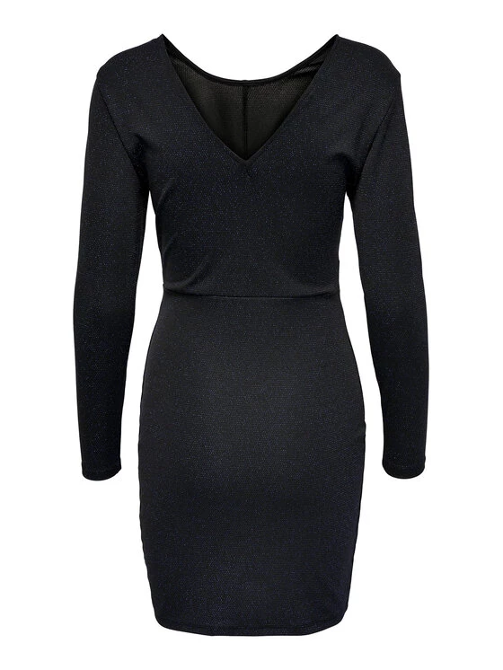 ONLY Γυναίκες Κοκτέιλ Φορέματα Φόρεμα κοκτέιλ New Queen 15273836 Μαύρο Slim Fit 4 ONLY Γυναίκες Κοκτέιλ Φορέματα Φόρεμα κοκτέιλ New Queen 15273836 Μαύρο Slim Fit - Image 2