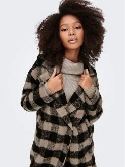 ONLY Γυναίκες Μεταβατικά Παλτά Παλτό μεταβατικό Jane 15259962 Καφέ Regular Fit -Φτηνός Only Κατάστημα unnamed file 94