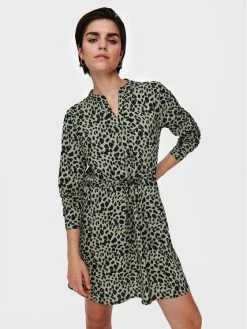 ONLY Γυναίκες Καθημερινά Φορέματα Φόρεμα καθημερινό Cory 15200543 Πράσινο Regular Fit -Φτηνός Only Κατάστημα unnamed file 949