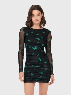 ONLY Γυναίκες Καθημερινά Φορέματα Φόρεμα καθημερινό Tine 15269188 Μαύρο Slim Fit