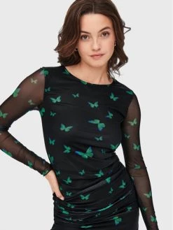 ONLY Γυναίκες Καθημερινά Φορέματα Φόρεμα καθημερινό Tine 15269188 Μαύρο Slim Fit -Φτηνός Only Κατάστημα unnamed file 989