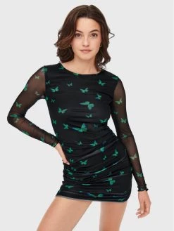 ONLY Γυναίκες Καθημερινά Φορέματα Φόρεμα καθημερινό Tine 15269188 Μαύρο Slim Fit -Φτηνός Only Κατάστημα unnamed file 990