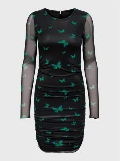 ONLY Γυναίκες Καθημερινά Φορέματα Φόρεμα καθημερινό Tine 15269188 Μαύρο Slim Fit -Φτηνός Only Κατάστημα unnamed file 991