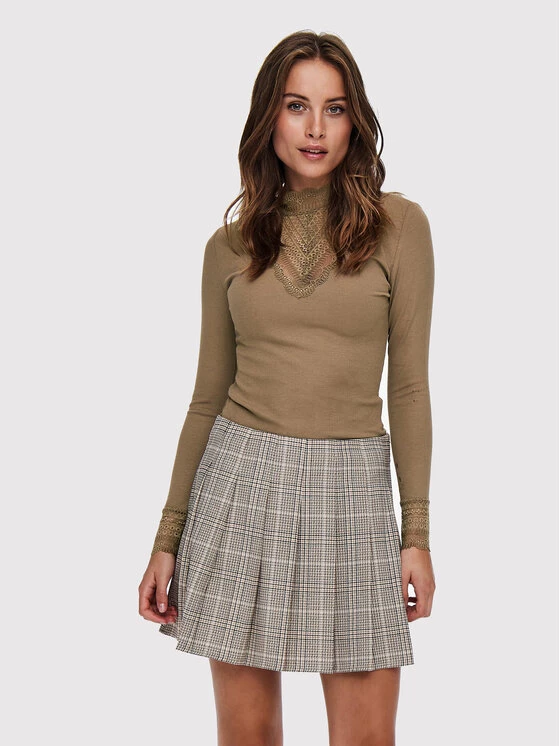 ONLY Γυναίκες Μπλουζάκια Μπλουζάκι Tilde 15207788 Μπεζ Regular Fit 3 ONLY Γυναίκες Μπλουζάκια Μπλουζάκι Tilde 15207788 Μπεζ Regular Fit